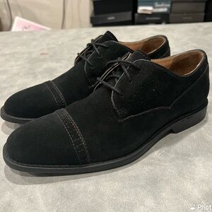 SIZE 7 STACY ADAMS WINSLOW CAP TOE OXFORDS